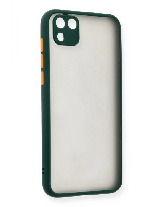 Newface Huawei Y5P Kılıf Montreal Silikon Kapak - Yeşil