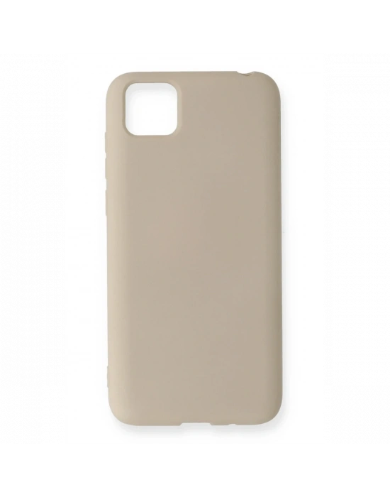 Newface Huawei Y5P Kılıf Nano içi Kadife Silikon - Kemik