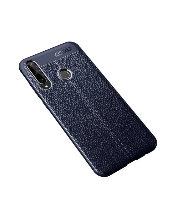 Newface Huawei Y6P Kılıf Auto Focus Kapak - Lacivert