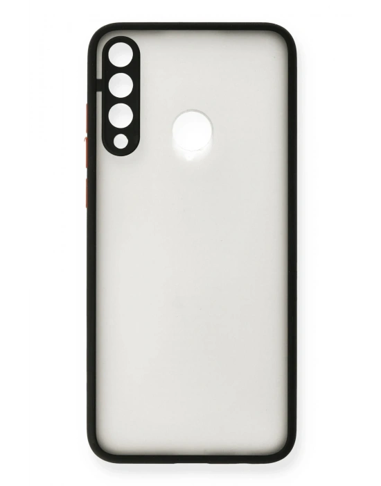 Newface Huawei Y6P Kılıf Montreal Silikon Kapak - Siyah