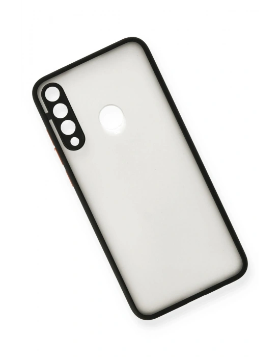 Newface Huawei Y6P Kılıf Montreal Silikon Kapak - Siyah