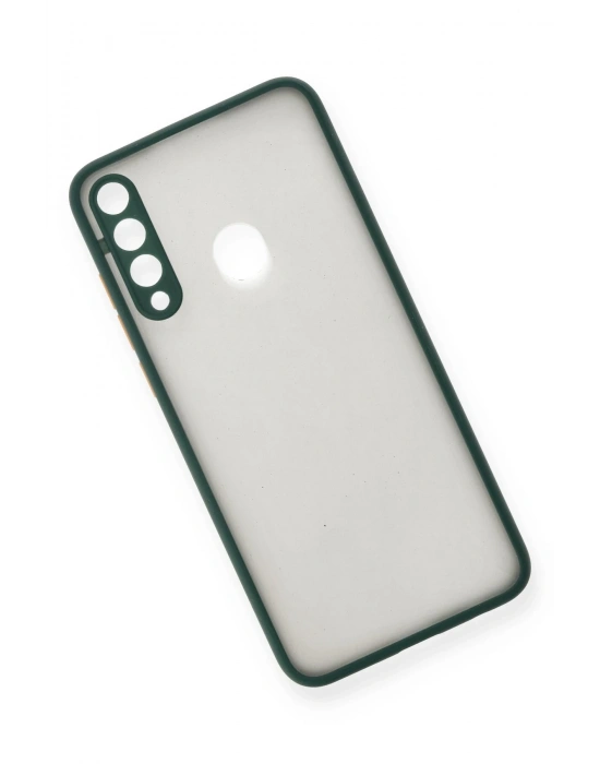 Newface Huawei Y6P Kılıf Montreal Silikon Kapak - Yeşil