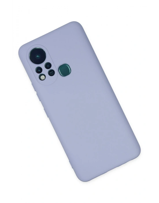 Newface İnfinix Hot 11s Kılıf Nano içi Kadife Silikon - Lila