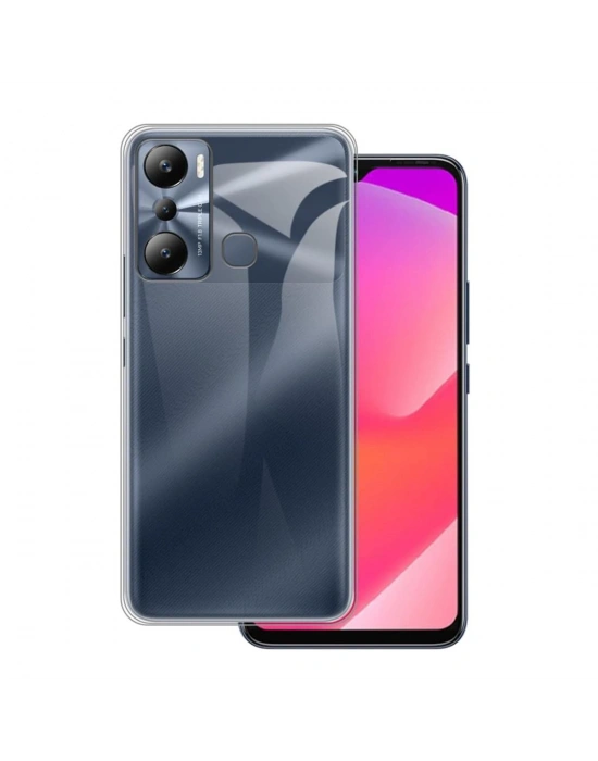 Newface İnfinix Hot 20i Kılıf Lüx Şeffaf Silikon