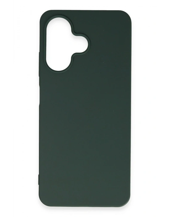 Newface İnfinix Hot 30i Kılıf First Silikon - Koyu Yeşil