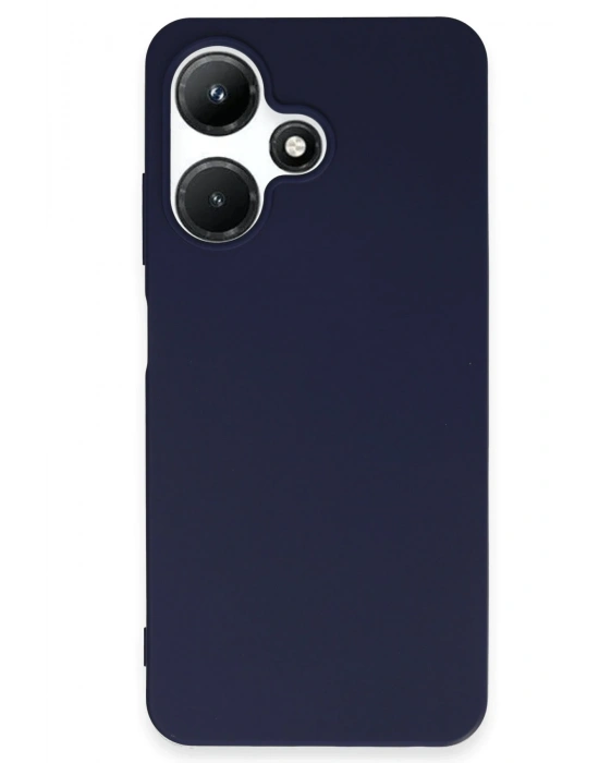 Newface İnfinix Hot 30i Kılıf First Silikon - Lacivert