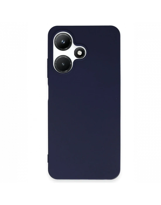 Newface İnfinix Hot 30i Kılıf First Silikon - Lacivert