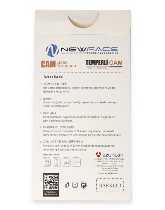 Newface İnfinix Hot 40i 3D Antistatik Hayalet Cam Ekran Koruyucu