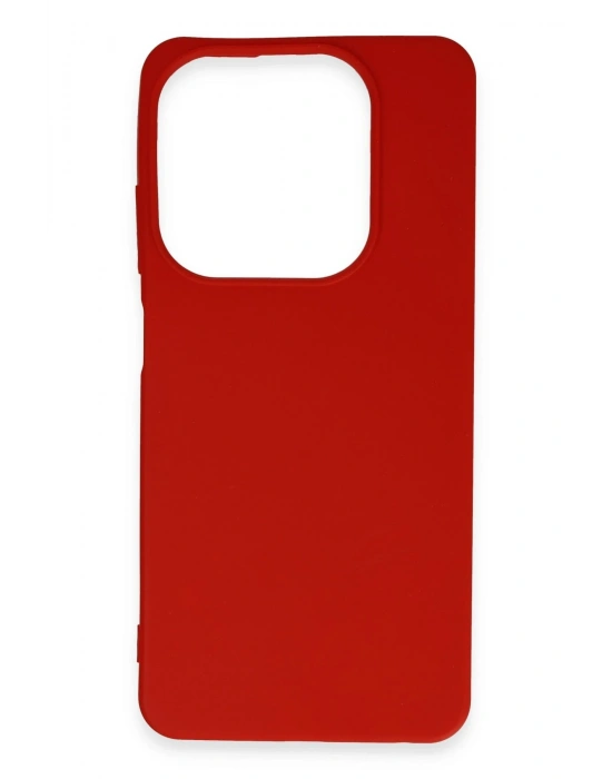 Newface İnfinix Hot 40i Kılıf First Silikon - Kırmızı