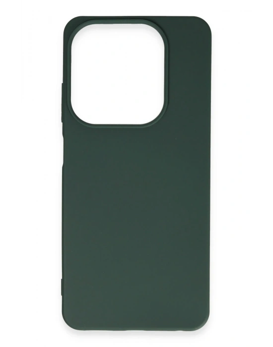 Newface İnfinix Hot 40i Kılıf First Silikon - Koyu Yeşil