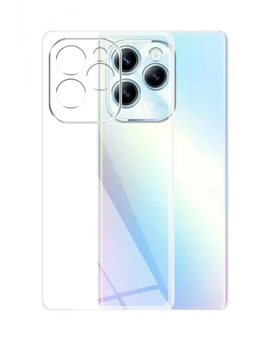 Newface İnfinix Hot 40i Kılıf Lüx Şeffaf Silikon