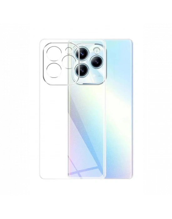 Newface İnfinix Hot 40i Kılıf Lüx Şeffaf Silikon