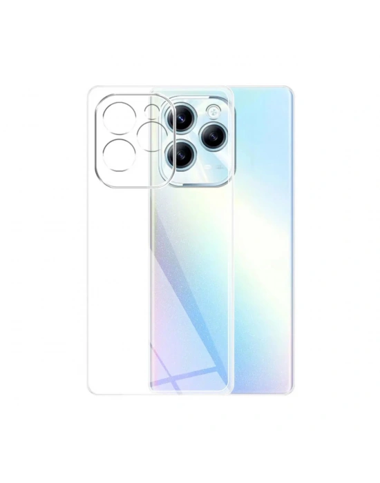 Newface İnfinix Hot 40i Kılıf Lüx Şeffaf Silikon