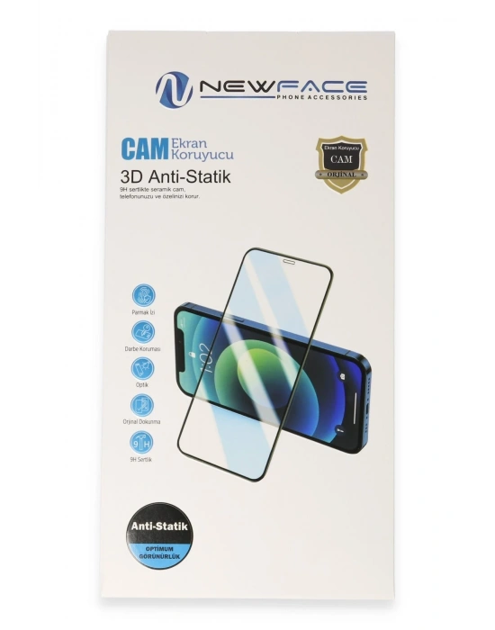 Newface İnfinix Note 30 3D Antistatik Cam Ekran Koruyucu