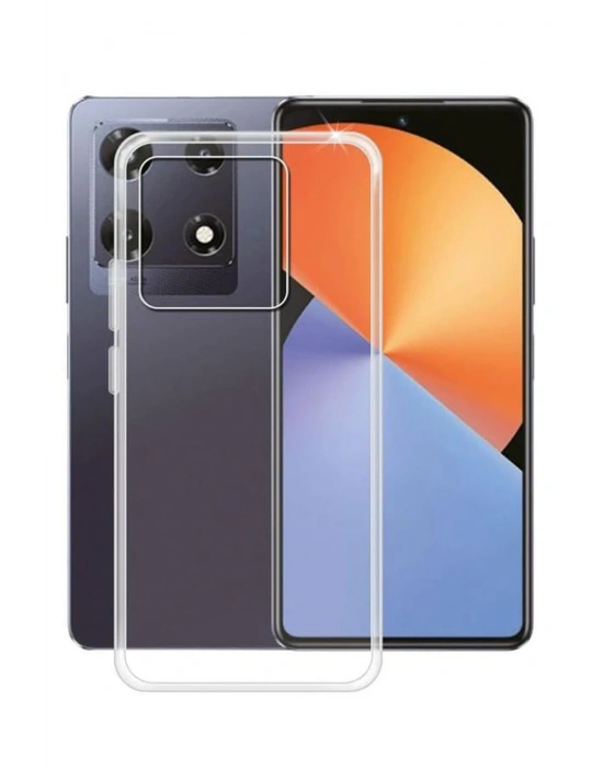 Newface İnfinix Note 30 Pro 4G Kılıf Lüx Şeffaf Silikon