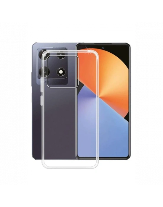 Newface İnfinix Note 30 Pro 4G Kılıf Lüx Şeffaf Silikon