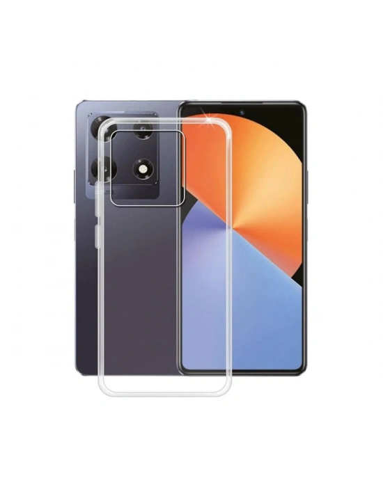 Newface İnfinix Note 30 Pro 4G Kılıf Lüx Şeffaf Silikon