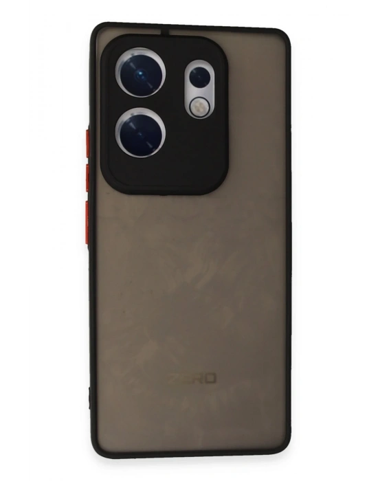 Newface İnfinix Zero 30 4G Kılıf Montreal Silikon Kapak - Siyah