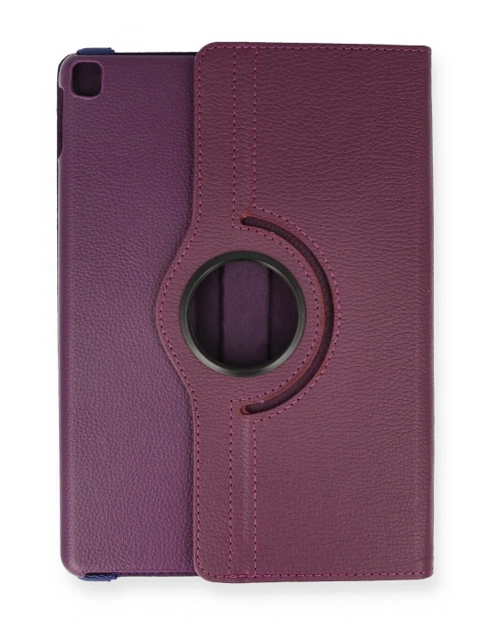 Newface iPad 10.2 (7.nesil) Kılıf 360 Tablet Deri Kılıf - Mürdüm