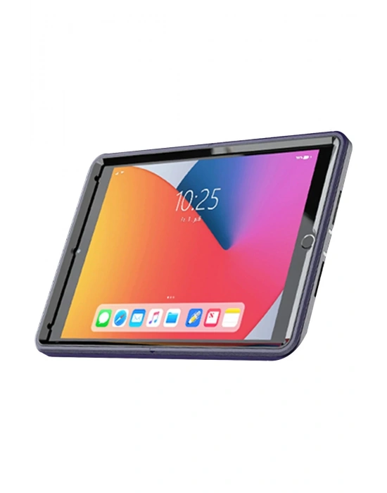 Newface iPad 10.2 (7.nesil) Kılıf Hand Strap Tablet Kılıfı - Lacivert