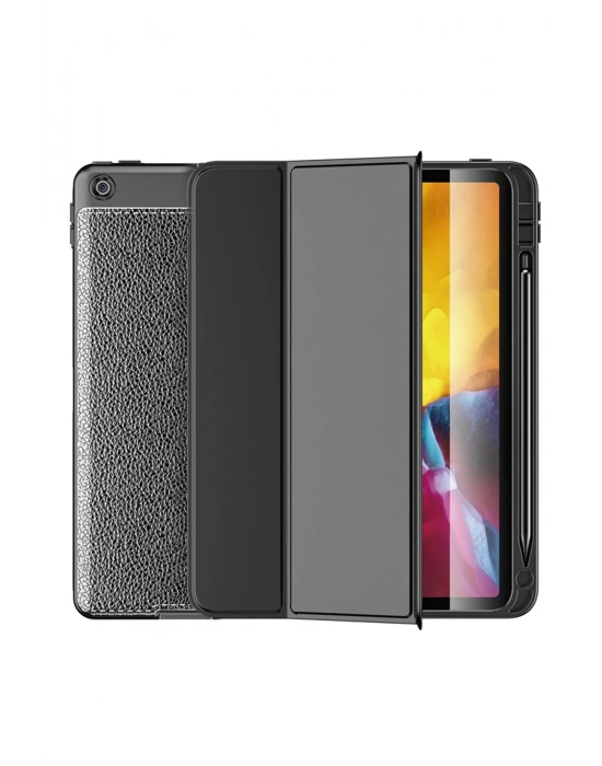 Newface iPad 10.2 (7.nesil) Kılıf Tablet Focus Silikon - Siyah