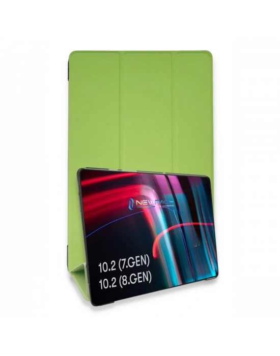 Newface iPad 10.2 (7.nesil) Kılıf Tablet Smart Kılıf - Açık Yeşil