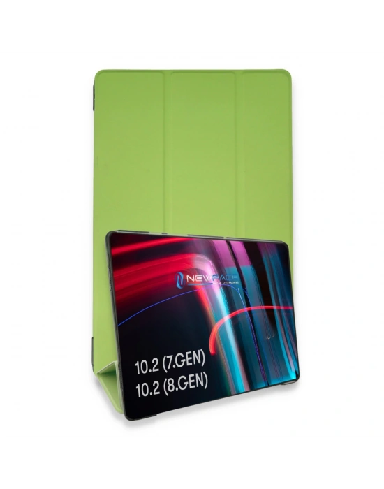 Newface iPad 10.2 (7.nesil) Kılıf Tablet Smart Kılıf - Açık Yeşil