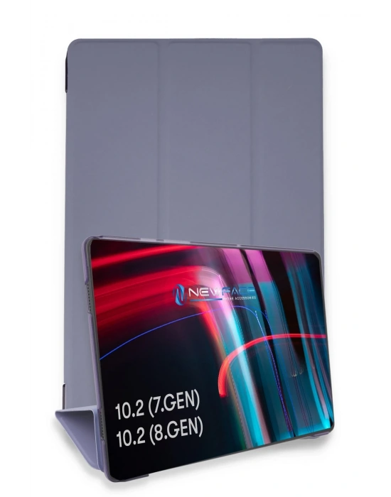 Newface iPad 10.2 (7.nesil) Kılıf Tablet Smart Kılıf - Lila