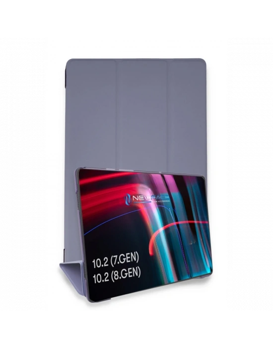 Newface iPad 10.2 (7.nesil) Kılıf Tablet Smart Kılıf - Lila