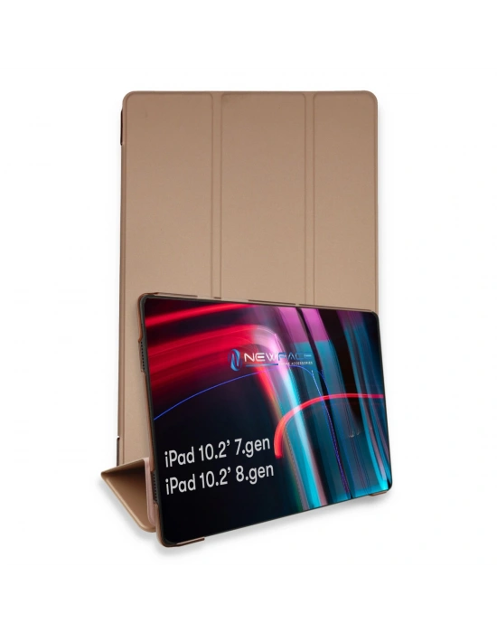 Newface iPad 10.2 (7.nesil) Kılıf Tablet Smart Kılıf - Rose Gold