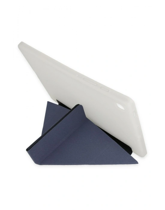 Newface iPad 10.2 (8.nesil) Kılıf Kalemlikli Mars Tablet Kılıfı - Lacivert