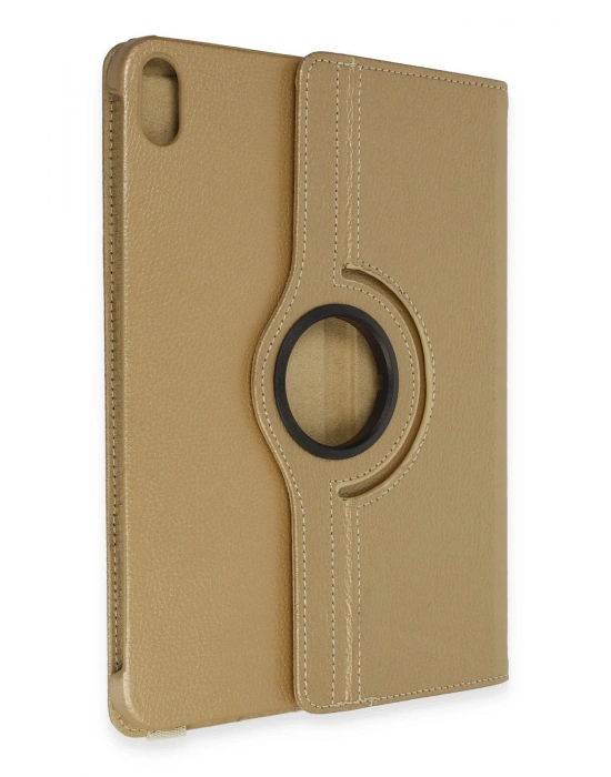 Newface iPad 2022 10.9 (10.nesil) Kılıf 360 Tablet Deri Kılıf - Gold