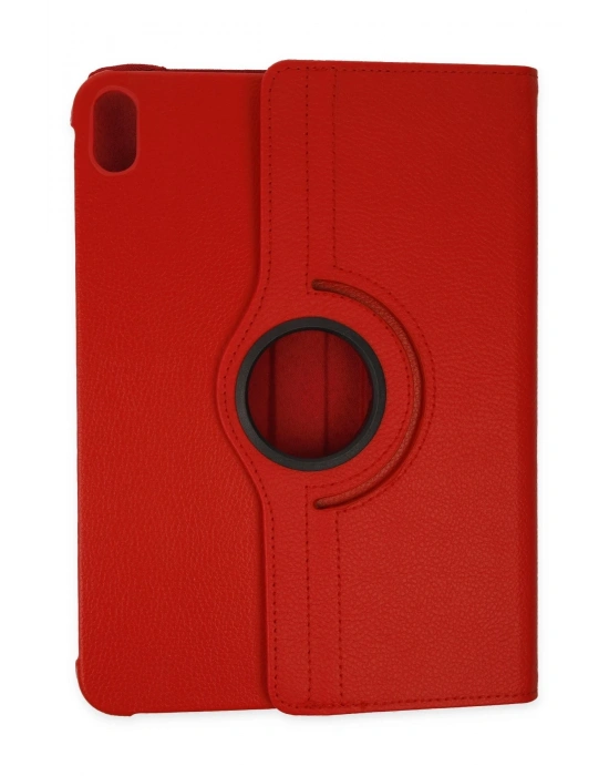 Newface iPad 2022 10.9 (10.nesil) Kılıf 360 Tablet Deri Kılıf - Kırmızı