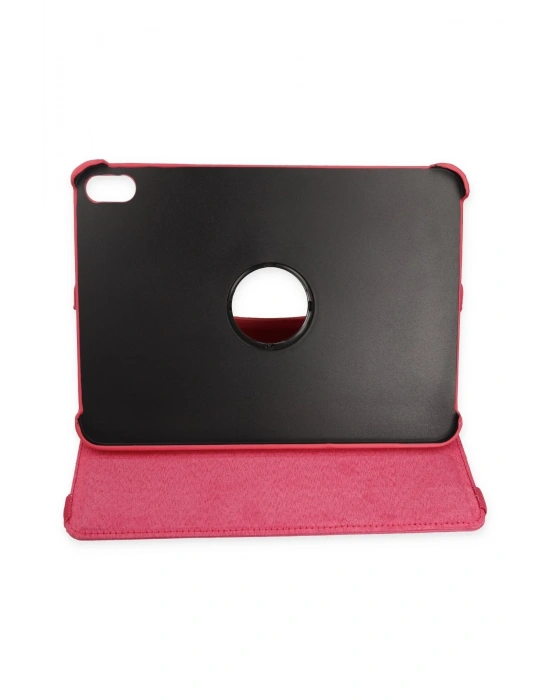 Newface iPad 2022 10.9 (10.nesil) Kılıf 360 Tablet Deri Kılıf - Pembe