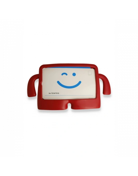 Newface iPad 2022 10.9 (10.nesil) Kılıf Karakter Tablet Silikon - Kırmızı