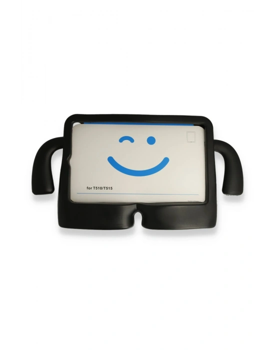 Newface iPad 2022 10.9 (10.nesil) Kılıf Karakter Tablet Silikon - Siyah