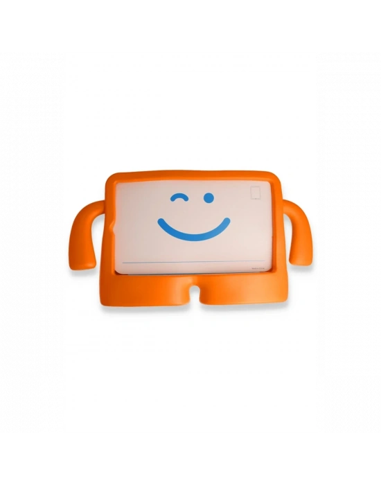 Newface iPad 2022 10.9 (10.nesil) Kılıf Karakter Tablet Silikon - Turuncu