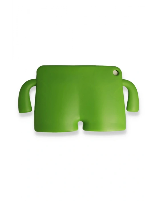 Newface iPad 2022 10.9 (10.nesil) Kılıf Karakter Tablet Silikon - Yeşil