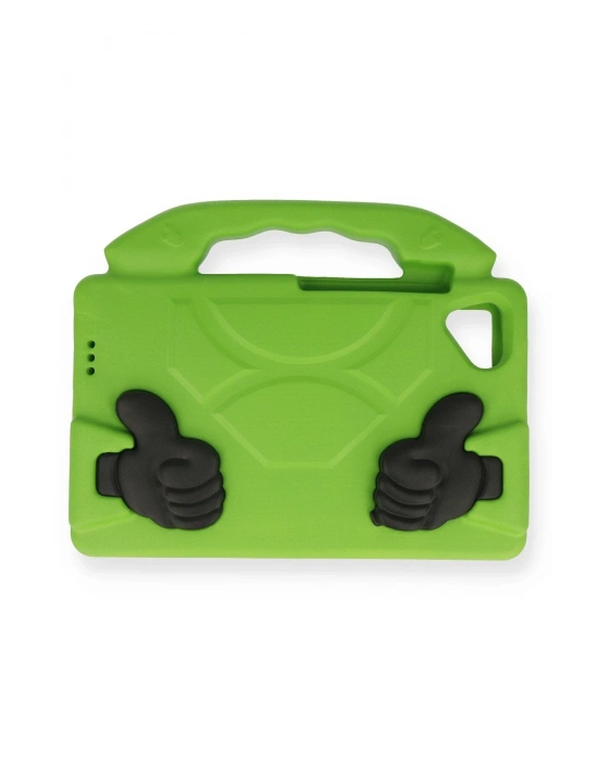 Newface iPad 4 9.7 Kılıf Like Stantlı Tablet Silikon - Yeşil