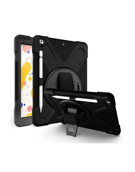 Newface iPad 5 Air 9.7 Kılıf Amazing Tablet Kapak - Siyah