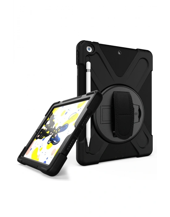 Newface iPad 5 Air 9.7 Kılıf Amazing Tablet Kapak - Siyah