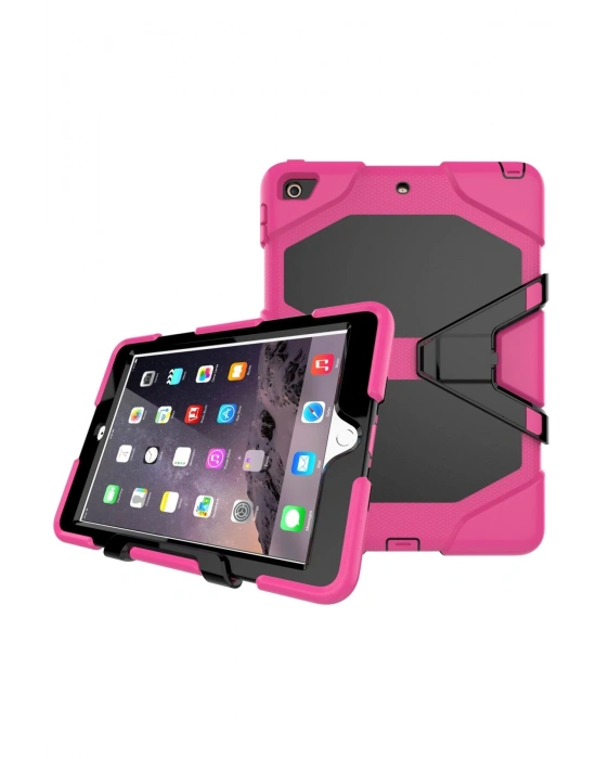Newface iPad 5 Air 9.7 Kılıf Griffin Tablet Kapak - Pembe