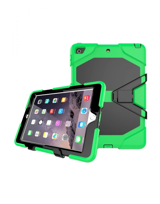 Newface iPad 5 Air 9.7 Kılıf Griffin Tablet Kapak - Yeşil