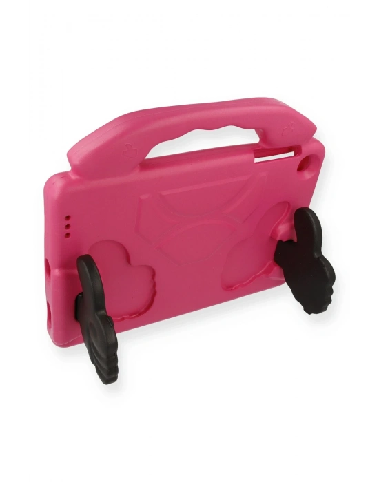 Newface iPad 5 Air 9.7 Kılıf Like Stantlı Tablet Silikon - Pembe