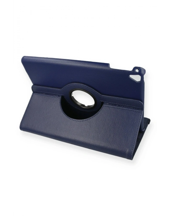 Newface iPad 9.7 (2018) Kılıf 360 Tablet Deri Kılıf - Lacivert