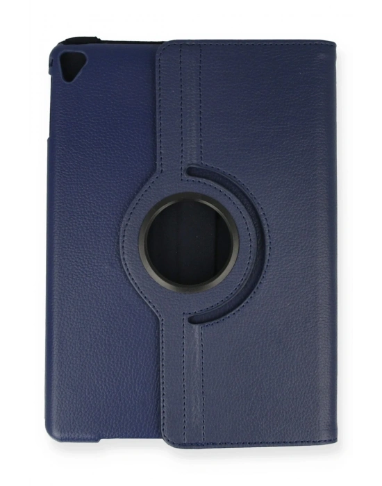 Newface iPad 9.7 (2018) Kılıf 360 Tablet Deri Kılıf - Lacivert