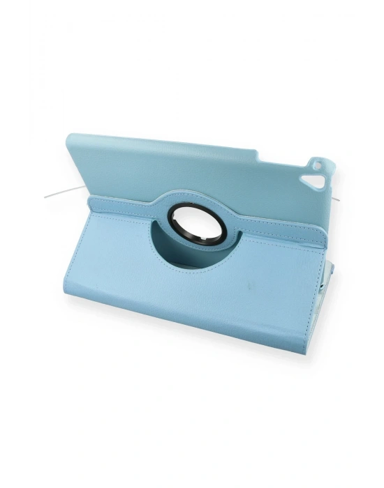 Newface iPad 9.7 (2018) Kılıf 360 Tablet Deri Kılıf - Turkuaz