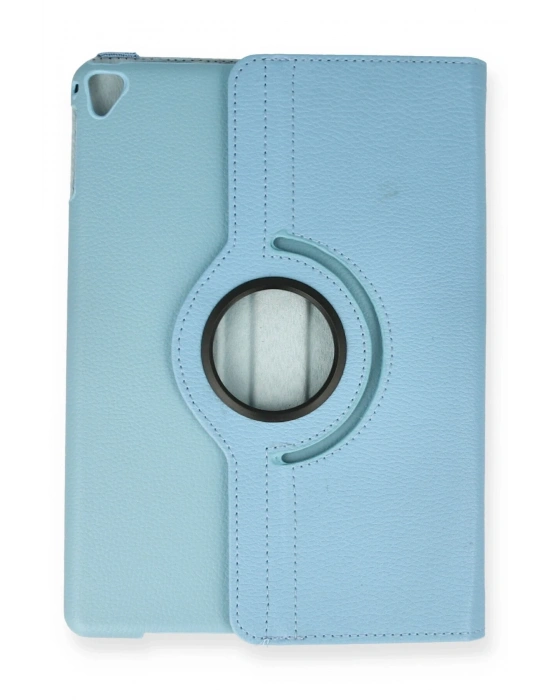 Newface iPad 9.7 (2018) Kılıf 360 Tablet Deri Kılıf - Turkuaz