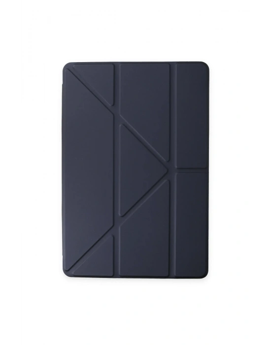 Newface iPad 9.7 (2018) Kılıf Kalemlikli Mars Tablet Kılıfı - Lacivert