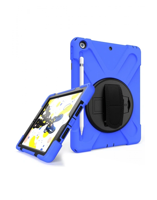 Newface iPad Air 3 10.5 Kılıf Amazing Tablet Kapak - Mavi